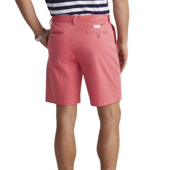 VINEYARD VINES Jetty Red 9 Inch Stretch Breaker Shorts ~ Men's Size 30 - Picture 2 of 8